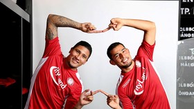 Hai ngoại binh đến từ Costa Rica đã gây thất vọng ở trận ra mắt. Ảnh: HCMC FC