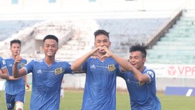 Trần Thành đang ở phong độ cao sẽ là chỗ dựa trên hàng công của Huế. Ảnh: Hữu Thành