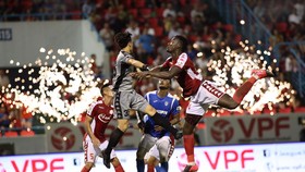 CLB TPHCM từng gây bất ngờ khi thắng Than QN 3-0 ở giai đoạn 1 ngay trên sân Cẩm Phả
