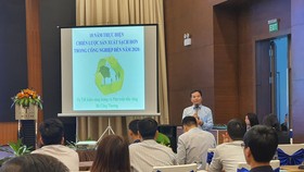 Thúc đẩy vai trò của doanh nghiệp tham gia vào sản xuất sạch hơn