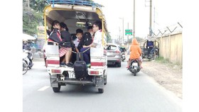 Lại bất an với xe đưa đón học sinh