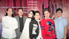 Các nghệ sĩ trong chương trình “Việt Nam Love Story”