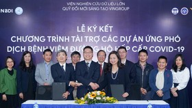Tập đoàn Vingroup đã chính thức ký kết tài trợ cho 3 dự án