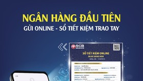 SCB là ngân hàng đầu tiên gửi online sổ tiết kiệm trao tay - Nay có thể dễ dàng nhận ngay sổ qua SMS