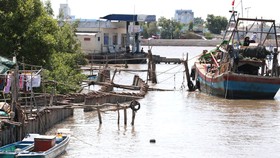 Đoạn bờ Bắc kênh Nông Trường " đóng băng" kể từ sau sự cố cách đây 4 năm