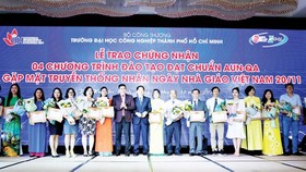 Nhiều chương trình đào tạo của trường đạt chuẩn kiểm định quốc tế và khu vực ASEAN