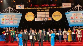 Dai-ichi Life Việt Nam đạt danh hiệu “Top 20 Nhãn hiệu nổi tiếng Việt Nam 2020”