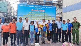 Lễ phát động tổng vệ sinh tại phường 7, quận 10