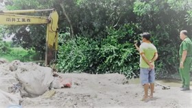 Lực lượng chức năng tỉnh Tây Ninh phát hiện vụ chôn lấp hơn 100 bao rác thải y tế trái phép