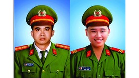 Thăng cấp bậc hàm cho hai chiến sĩ hy sinh khi làm nhiệm vụ