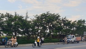 Phát hiện một thi thể cháy đen bên bờ biển Đà Nẵng