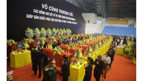 Lễ viếng và truy điệu 22 liệt sĩ Đoàn Kinh tế - Quốc phòng 337 hy sinh tại Quảng Trị