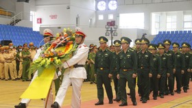 Lễ tang liệt sĩ Trương Văn Thắng