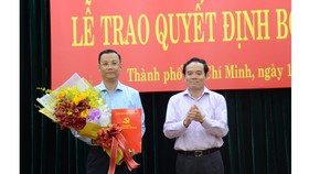 Bổ nhiệm Trưởng Ban Tuyên giáo huyện ủy Hóc Môn làm Phó Chánh Văn phòng Thành ủy