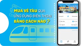 Mua vé tàu qua ứng dụng điện thoại bằng cách nào?