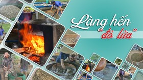 Làng hến “đỏ lửa”