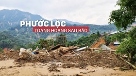 Phước Lộc toang hoang sau bão