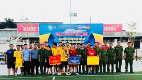 Liên quân cơ quan, đội đặc nhiệm - nghi lễ đăng quang giải bóng đá mừng ngày thành lập Đoàn