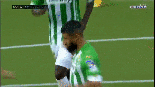 Real Betis - Valladolid 2-0: Nabil Fekir khai màn trên chấm penalty, William Carvalho ấn định chiến thắng