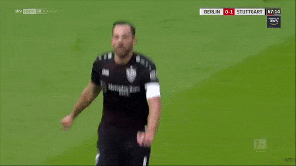 Hertha Berlin - Stuttgart 0-2: Marc-Oliver Kempf, Gonzalo Castro thi tài ghi bàn