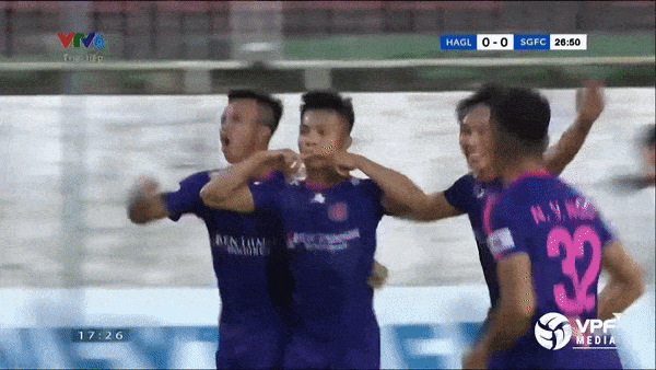 HAGL - Sài Gòn 2-4: Văn Toàn, Walsh lập công cho phố Núi nhưng Tấn Tài, Geovane, Pedro Paulo giành chiến thắng