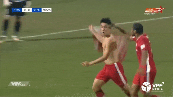 Hà Tĩnh - Viettel 0-1: Trọng Đại ghi siêu phẩm từ xa hạ thủ thành Hoài Anh, Viettel dẫn đầu V.League