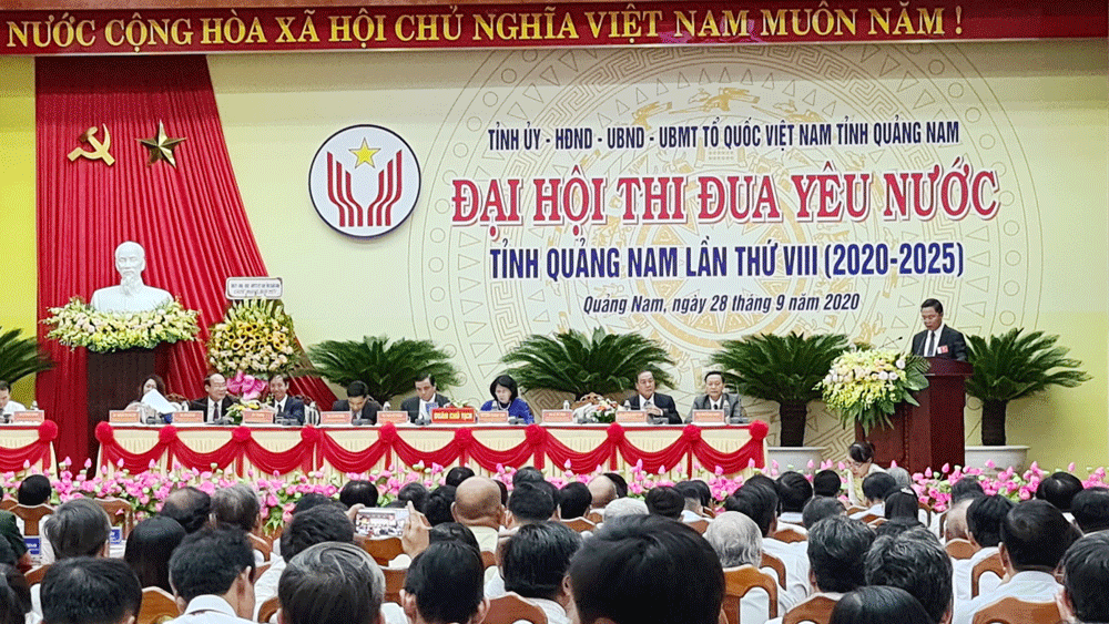 Quảng Nam tổ chức Đại hội thi đua yêu nước lần thứ VIII