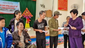 Chi hội Thiện Nhân thăm tặng quà tại Lệ Thủy, Quảng Bình