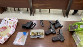 Tang vật vụ án. Ảnh: ĐĂNG NGUYÊN