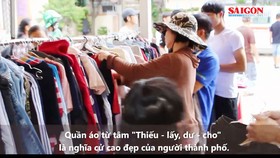 Quần áo từ tâm: Thiếu - lấy, dư - cho