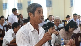 Đồng chí Trần Thanh Mẫn tiếp xúc cử tri TP Cần Thơ