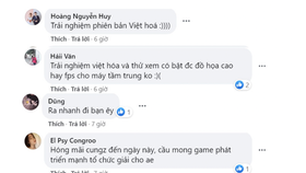 Các game thủ mong chờ Call of Duty: Mobile VN