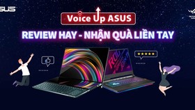 Khởi động sân chơi “Voice Up ASUS: Review hay – Nhận quà liền tay”