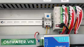 Thiết bị IOT- Đại Việt gắn trong hệ thống xử lý nước