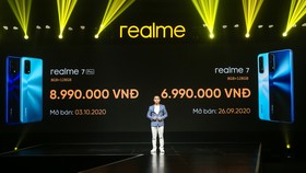 Realme 7 và 7 Pro bán độc quyền tại Thế giới di động