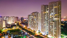 Nhà Bè từng ngày phát triển. Ảnh: HOÀNG HÙNG