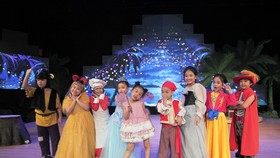 Các diễn viên nhí tham gia chương trình
