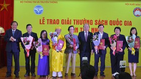 Ngày 9-10 trao Giải thưởng Sách Quốc gia lần thứ ba