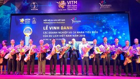 Tôn vinh các doanh nghiệp và cá nhân tiêu biểu năm 2019 của Du lịch Việt Nam