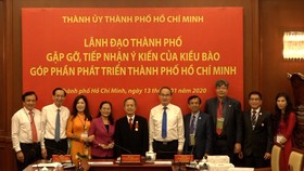 Lãnh đạo TPHCM trân trọng tiếp thu ý kiến của kiều bào