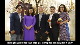 7 tác phẩm của Báo SGGP dự thi giải Búa liềm Vàng lần thứ 4 - năm 2019