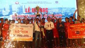 Bình Hòa-TPK lần thứ 3 liên tiếp vô địch