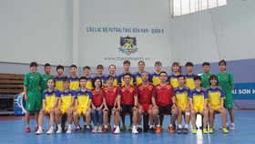 ĐT futsal nữ Việt Nam. Ảnh: Thanh Đình