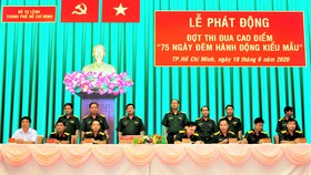 Phát động đợt thi đua cao điểm 75 ngày đêm hành động kiểu mẫu