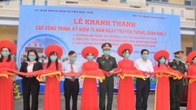 Quân khu 7 đầu tư trên 5,5 tỷ đồng xây dựng công trình đền ơn đáp nghĩa
