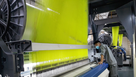 The production of towel for export at Phong Phu Joint Stock Company. (Photo: SGGP)
