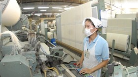 Textile production for export at Phong Phu Textile Joint Stock Company. (Photo: SGGP)