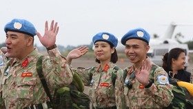 Officers and soldiers of the second 2-level field hospital (Source: VNA)