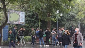 Foreign tourists (Photo: VNA)