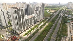 Some apartment buildings in Ho Chi Minh City (Photo: VNA)